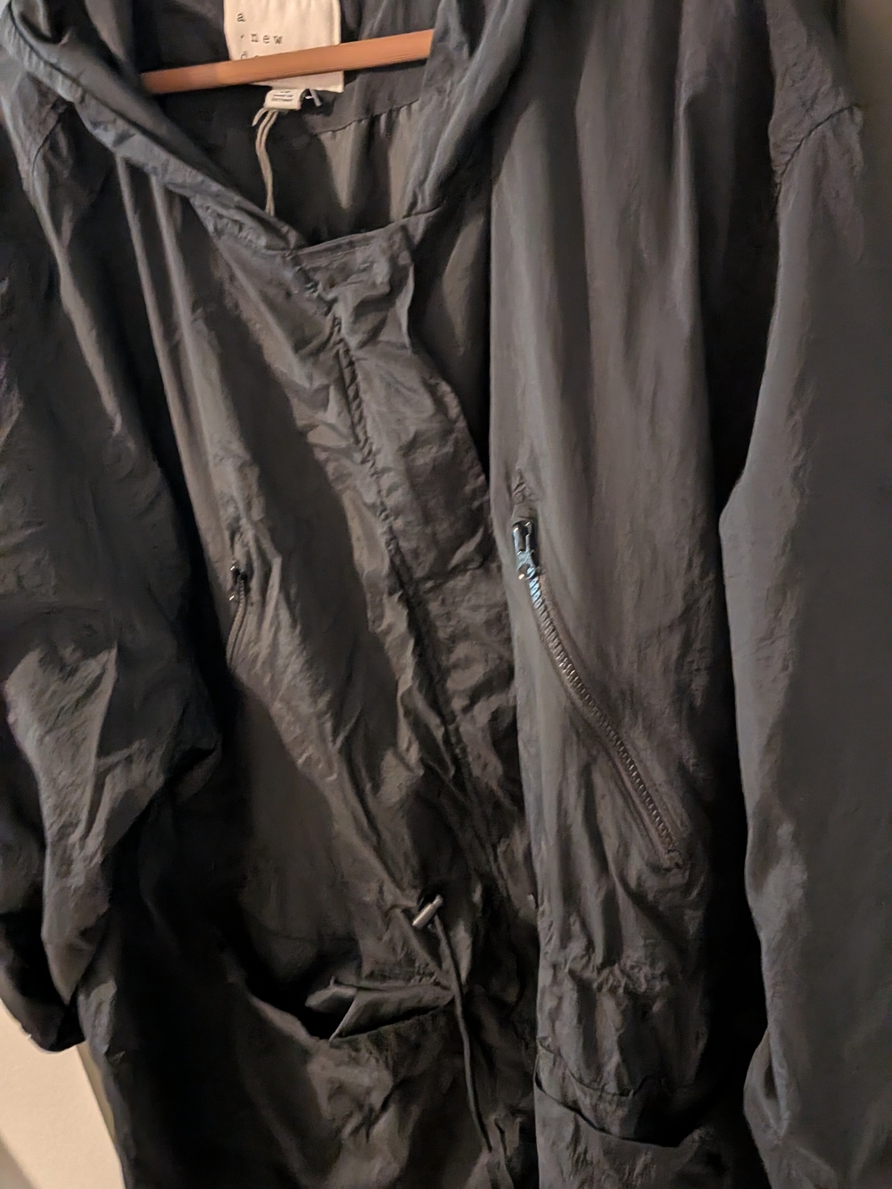 water-resistant black outer jacket from Target's A New Day brand in size 4X Nwt - Picture 7 of 11